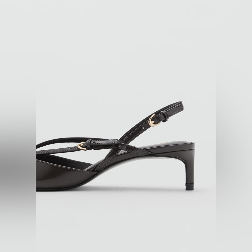 Mango KITTEN-HEELED STRAPPY SHOES - Picture 5 of 7